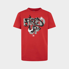 Nike Fired Up Graffiti T-shirt In Red – Sedgars SA