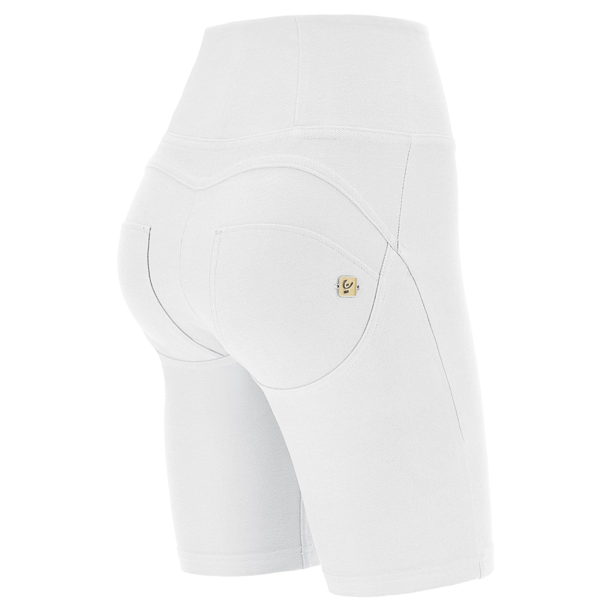 Freddy Womens High Waist Shorts In White
