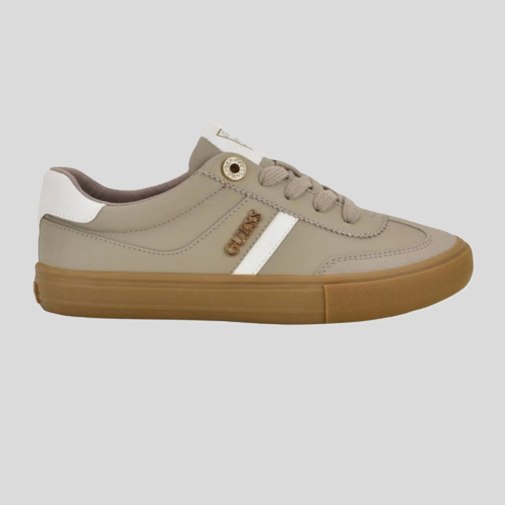 Guess Womens Loui Sneakers In Light Natural