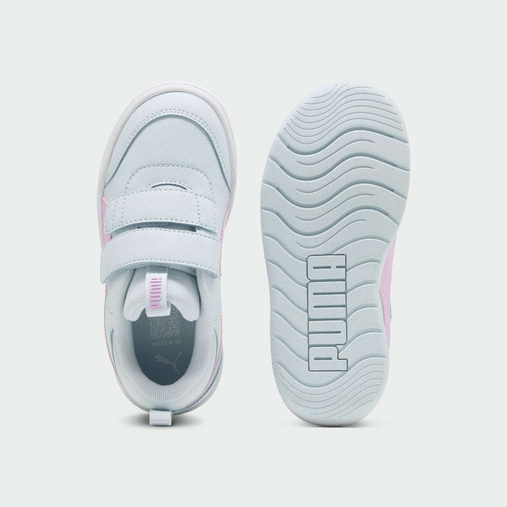 Puma Girls Multiflex 2 SL V PS Sneakers In Aqua Glow/Muave Glow
