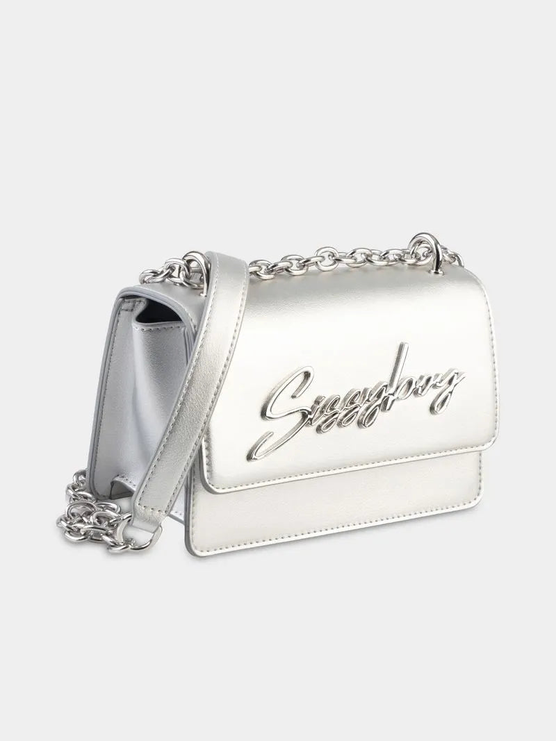 Sissyboy Structured Crossbody Bg381 Silver