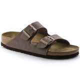 Birkenstock Unisex Arizona Birko-Flor Shoes In Mocha