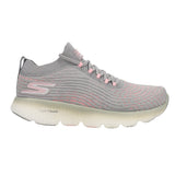 Skechers Womens Max Road 4 Shoes In Grey & Pink