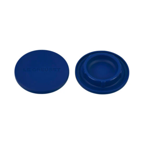 Le Creuset Set Of 2 Silicone Mill Cap In Azure Blue