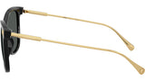 Versace Womens Cat Eye Sunglasses In Black/Gold