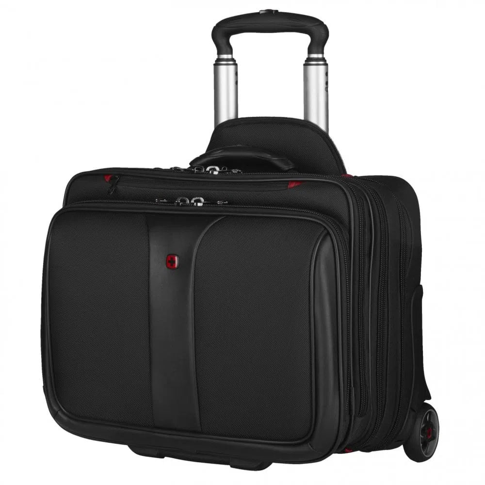Patriot-2Pierre Cardin Wheeled Laptop Case Black