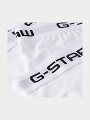 G-Star Raw D23773 Mens Boxer Briefs 3Pk White