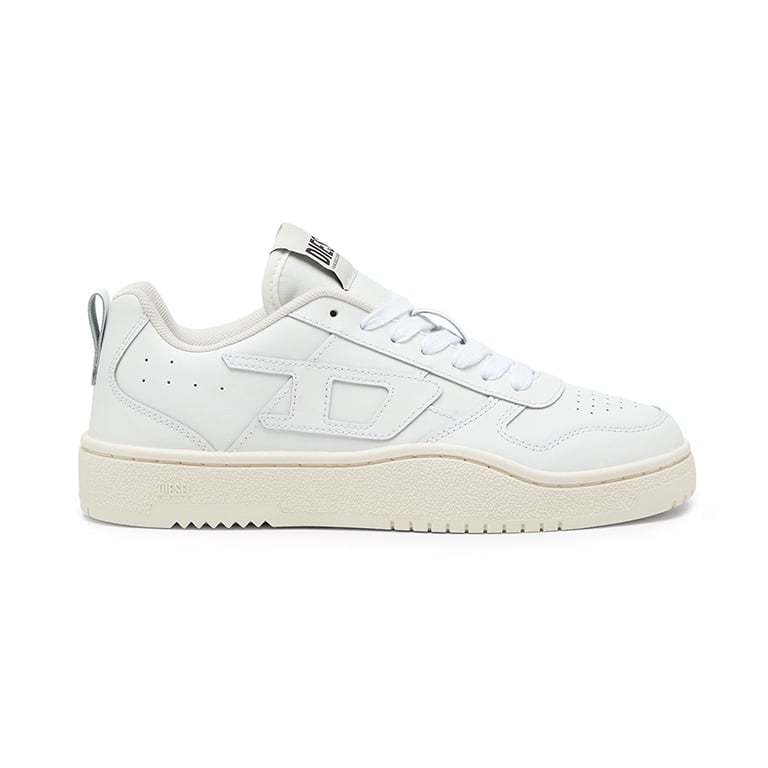 Diesel Mens S-Ukiyo V2 Low Sneakers In White