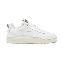 Diesel Mens S-Ukiyo V2 Low Sneakers In White