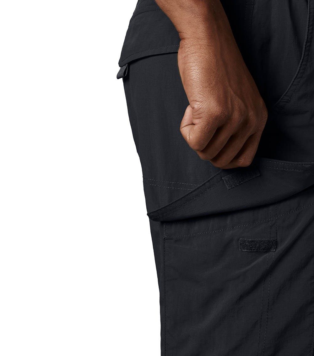 Columbia Mens Silver Ridge Cargo Shorts In Black