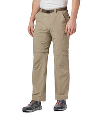Columbia Mens Silver Ridge Convertible Pants In Beige