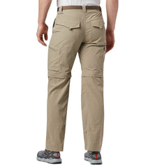 Columbia Mens Silver Ridge Convertible Pants In Beige