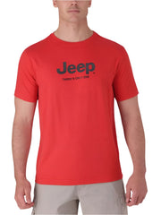 Jeep Jms24211 M Iconic Collection S/S Tee Red