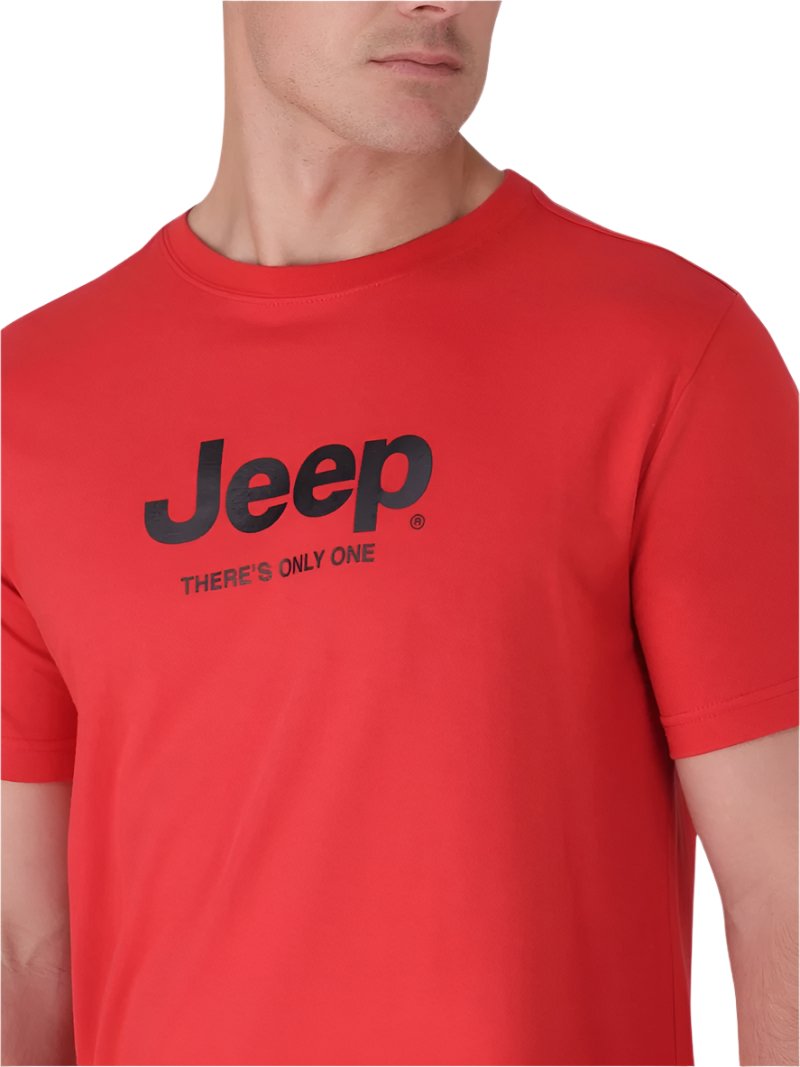 Jeep Jms24211 M Iconic Collection S/S Tee Red