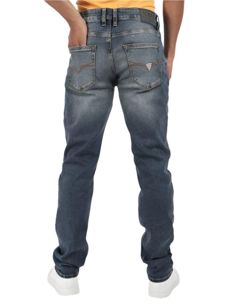 Guess As2Brent Mns Slim Tapered Dark Wash