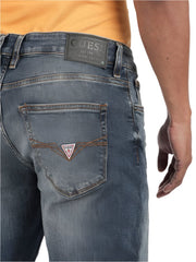 Guess As2Brent Mns Slim Tapered Dark Wash