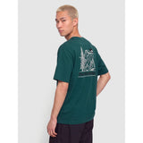The North Face Mens Monte Regular Short Sleeves T-Shirt In Pacific Teal