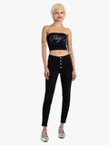 Sissyboy P31562 Mid-Waist Skinny With Pintuck Black