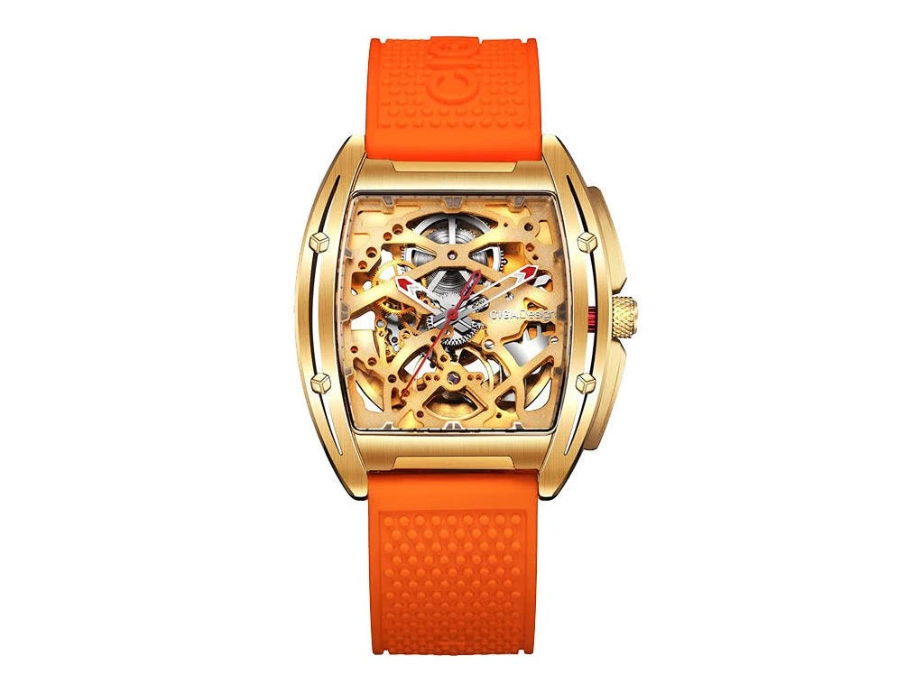 Ciga Z Series Gold Mesh Strap Watch