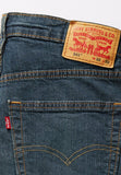Levis Mens Athletic Taper Lost In Time Jeans In Navy