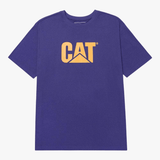 Caterpillar Blue Logo Tee