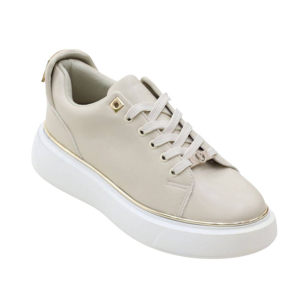 La Her Womens FD-21 Sneakers In Beige