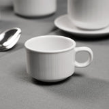 Carrol Boyes Halo Espresso Set In White