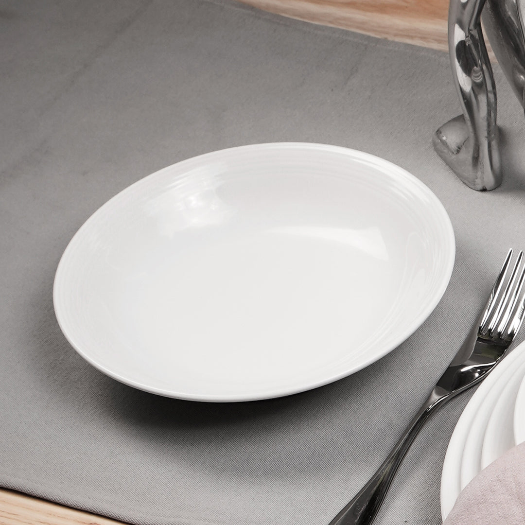 Carrol Boyes Halo Soup Pasta Bowl In White