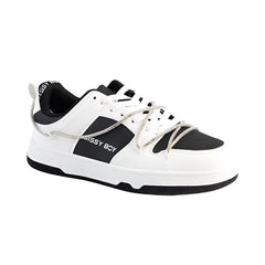 Sissyboy Sh1296 Diamond Twirl Reverse Sneakers White And Black