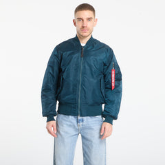Alpha Industries Mens Ma-1 Classic Jacket In Denim Blue