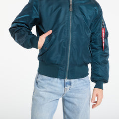 Alpha Industries Mens Ma-1 Classic Jacket In Denim Blue