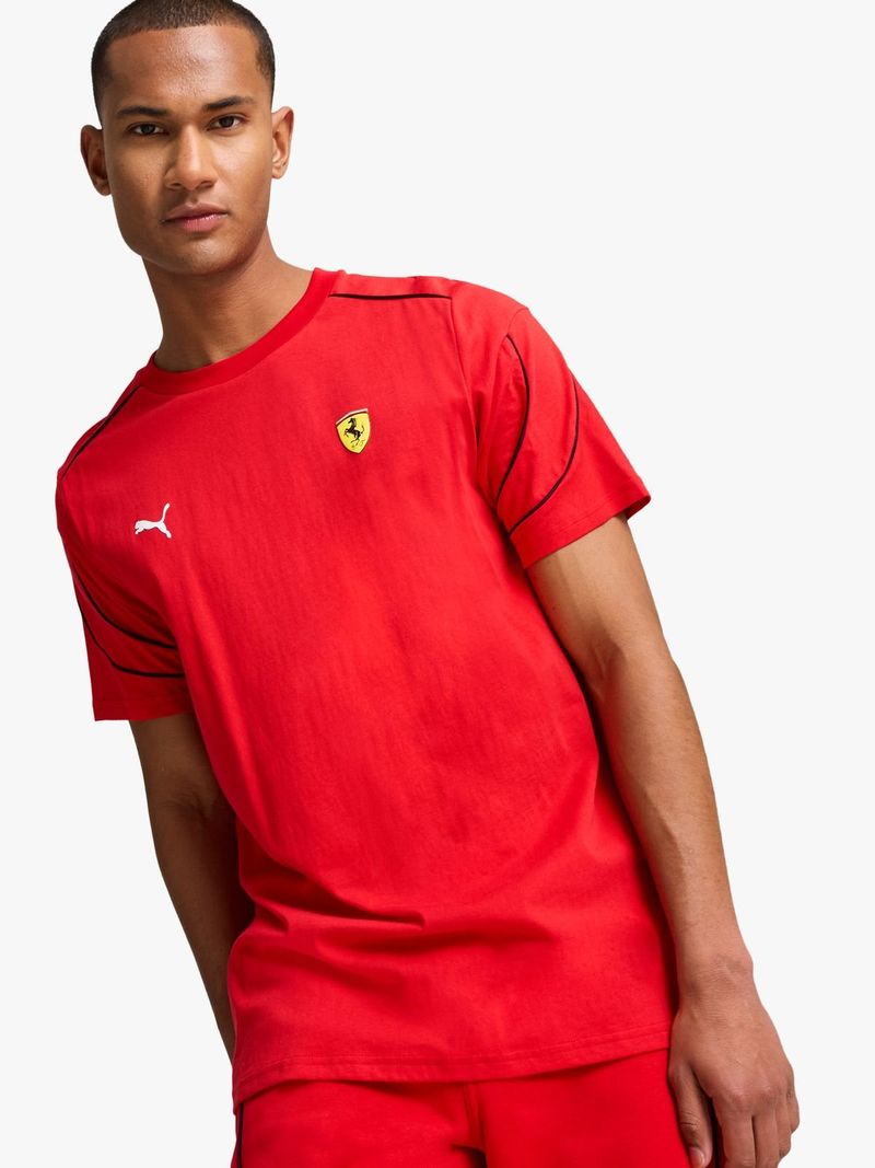 Puma Ferrari Race Mt7+Tee Rosa Red