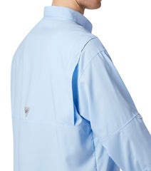 Columbia Mens Tamiami II Shirt In Light Blue