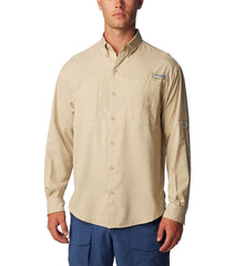 Columbia Mens Tamiami II Shirt In Beige