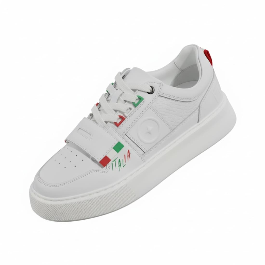 Covali Mens Vespa Sneaker In White