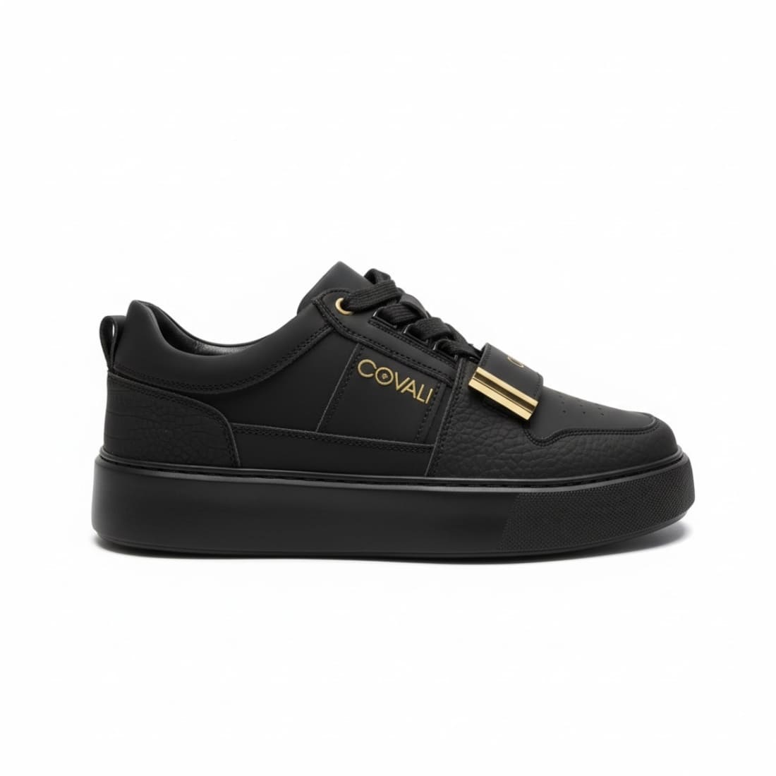 Covali Mens Moda Sneaker In Black