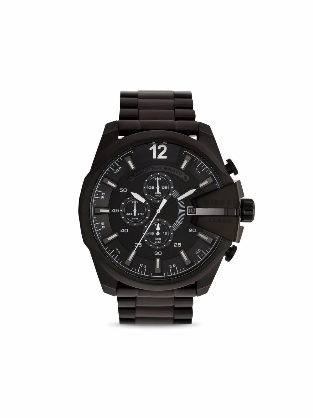 Diesel Mega Chief Black Dial Men's Watch
