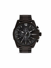 Diesel Mega Chief Black Dial Men's Watch