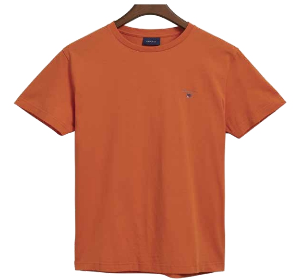 Gant 336462 Mens Original Ss T-Shirt Orange