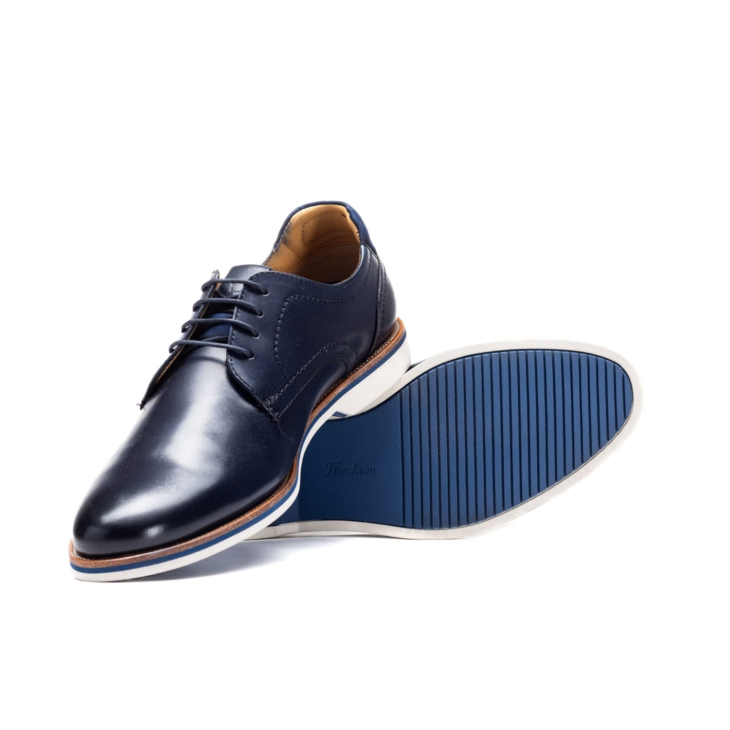 Florshiem 171386 Mens Calabria Shoes Navy