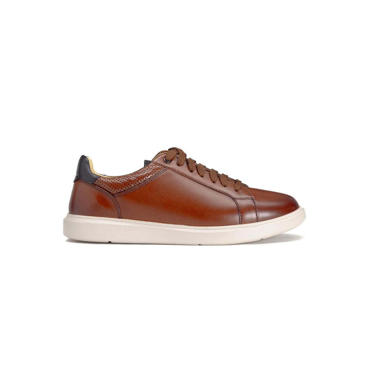 Floshiem Mens Cognac Social Sneaker
