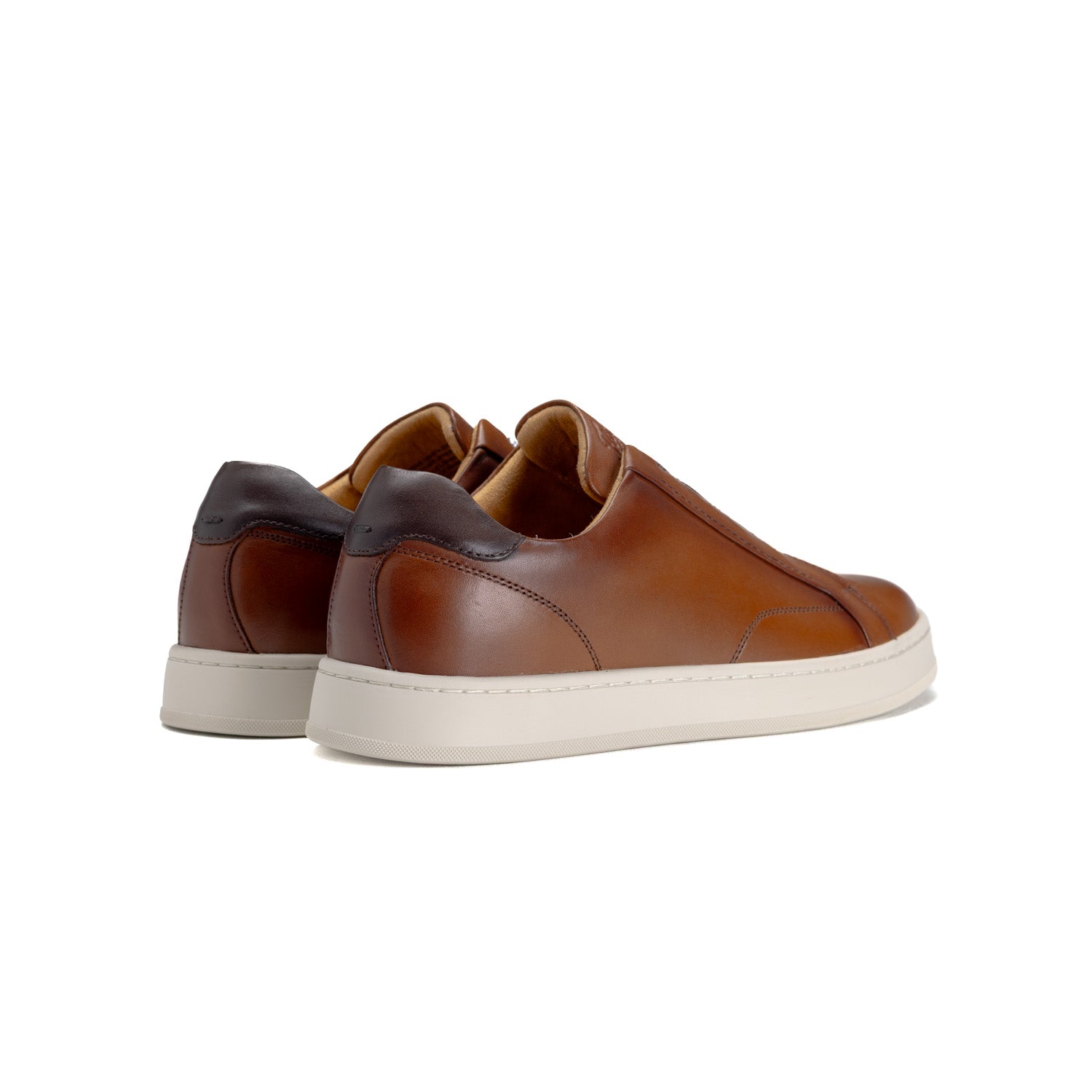 Florsheim Mens Monopoli Elastic Shoes In Cognac