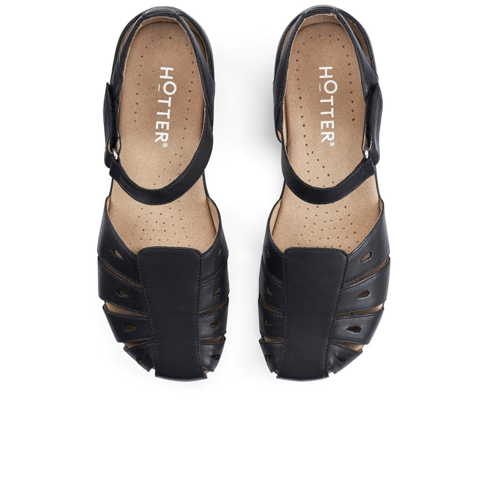 Hotter Ladies May Shoes  In Black