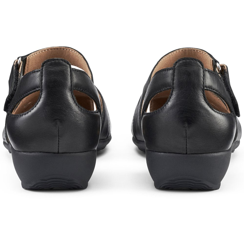 Hotter Ladies May Shoes  In Black