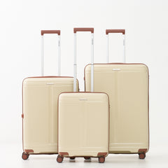 iTravel Malaga Trolley Set Ivory