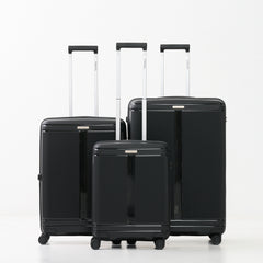 iTravel Malaga Trolley Set Black