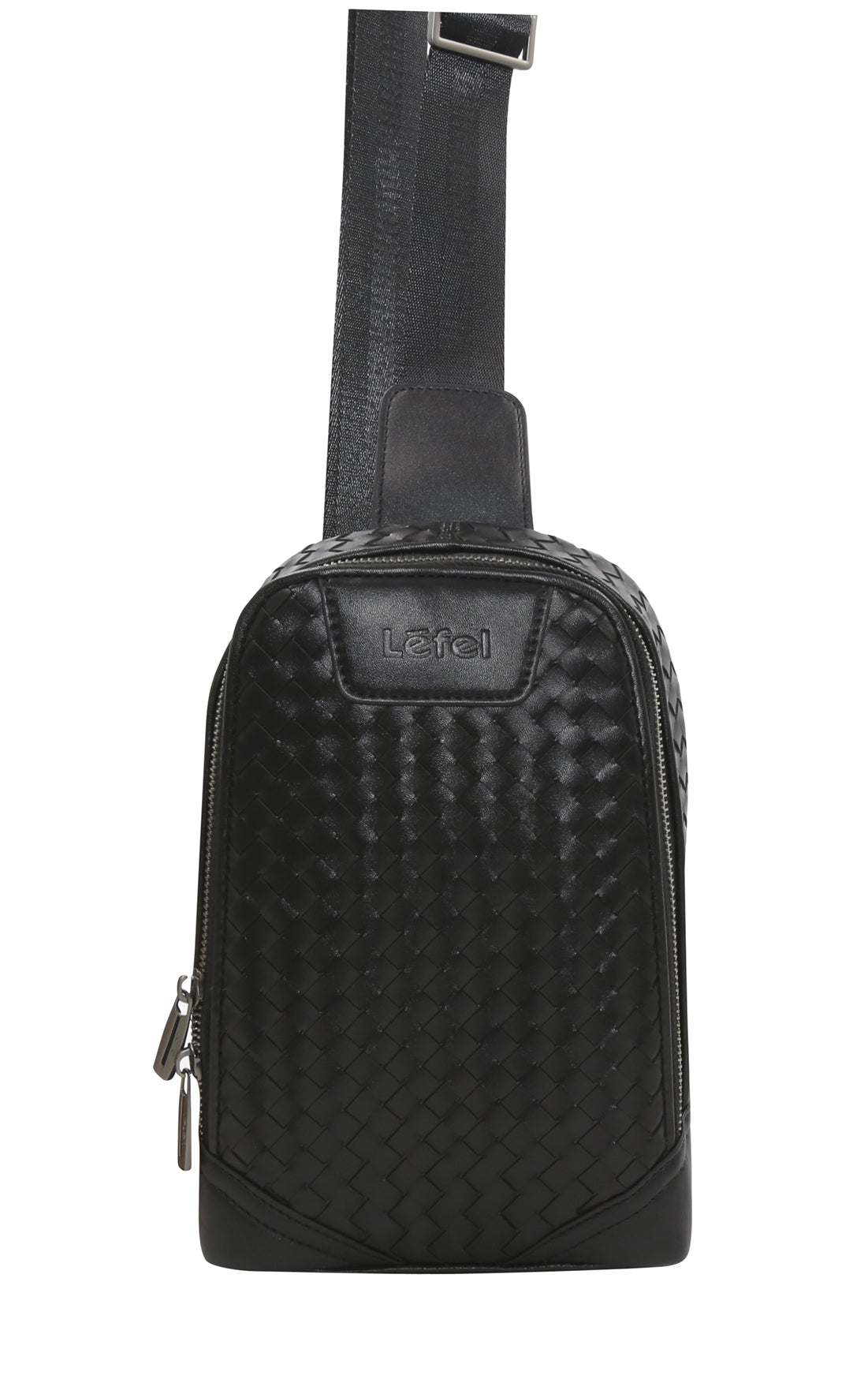 Weave Crossbody Black