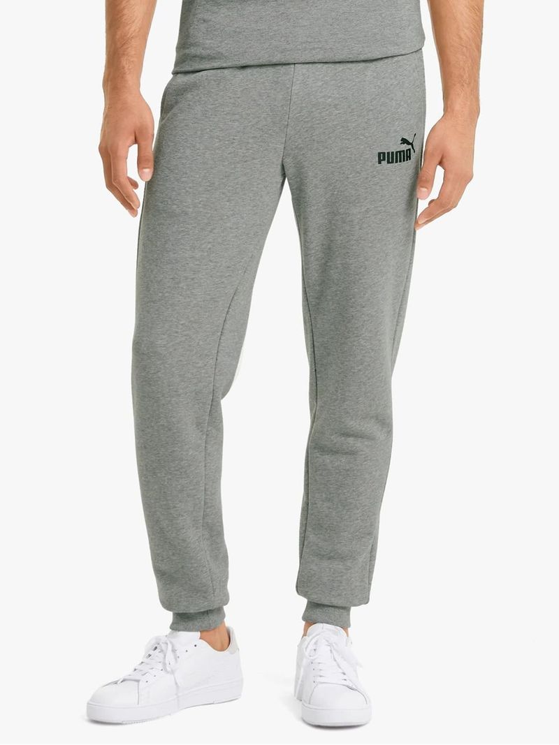 Puma Mens No. 1 Logo Slim Sweatpants In Grey