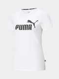 Puma White Essential No. 1 Womens Logo Tee