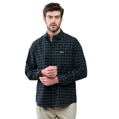 Pringle Mens Long Sleeve Classic Shirt In Black